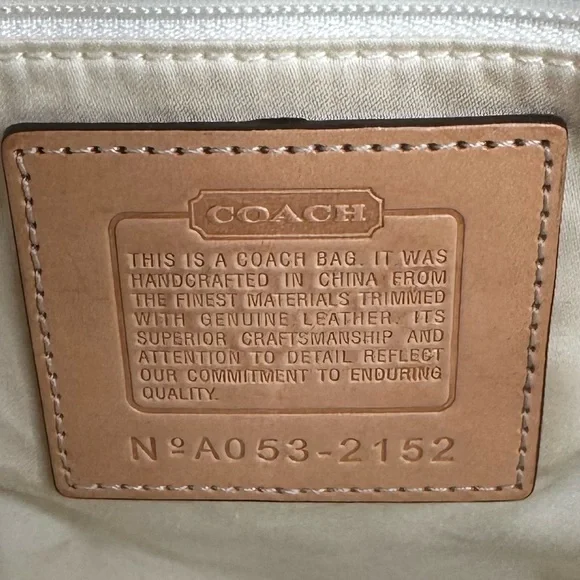 Coach Vintage Limited Edition PVC Multicolor Signature Scribble Boxy Tote - Picture 9 of 11